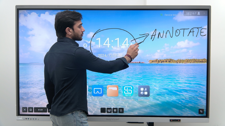 Interactive Flat Panels vs. Projectors: Which is Better for Modern Classrooms?