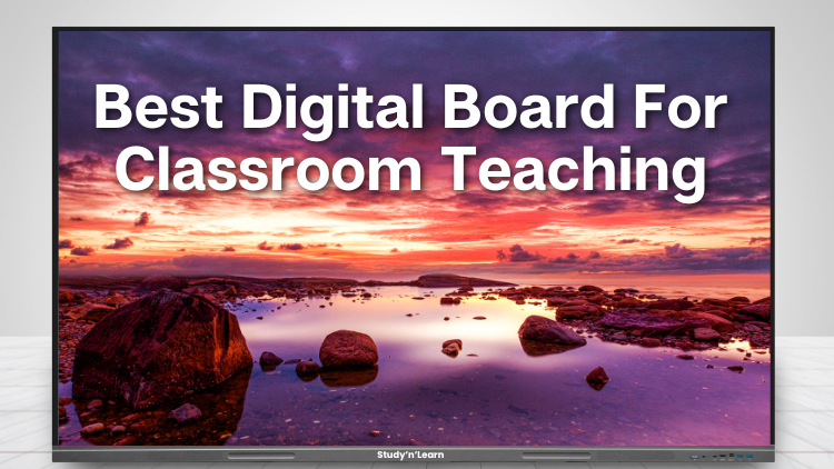 Best Digital Board For Classroom Teaching - Studynlearn Interactive Flat Panel