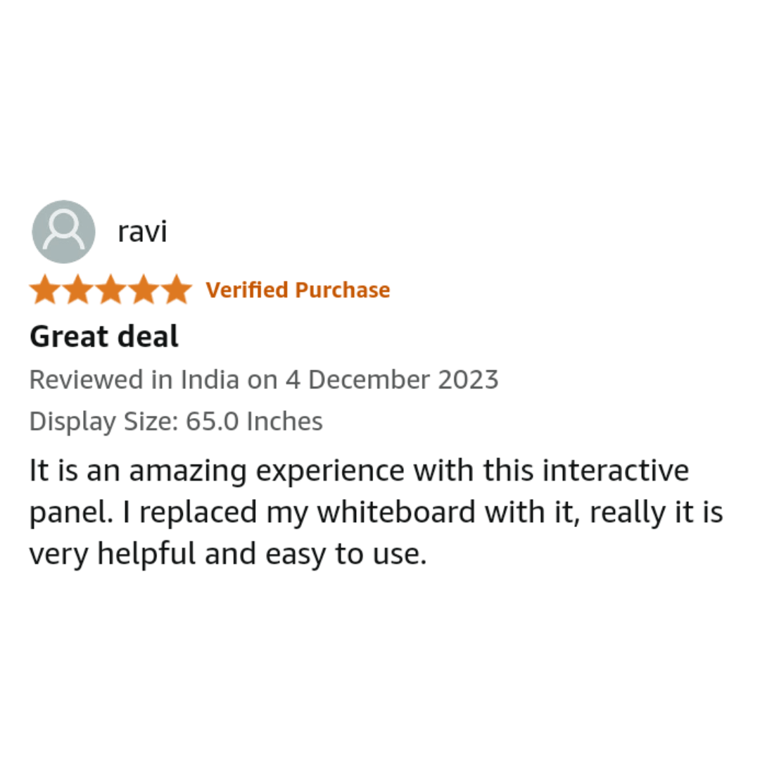 AI powered interactive flat panel for schools — verified review