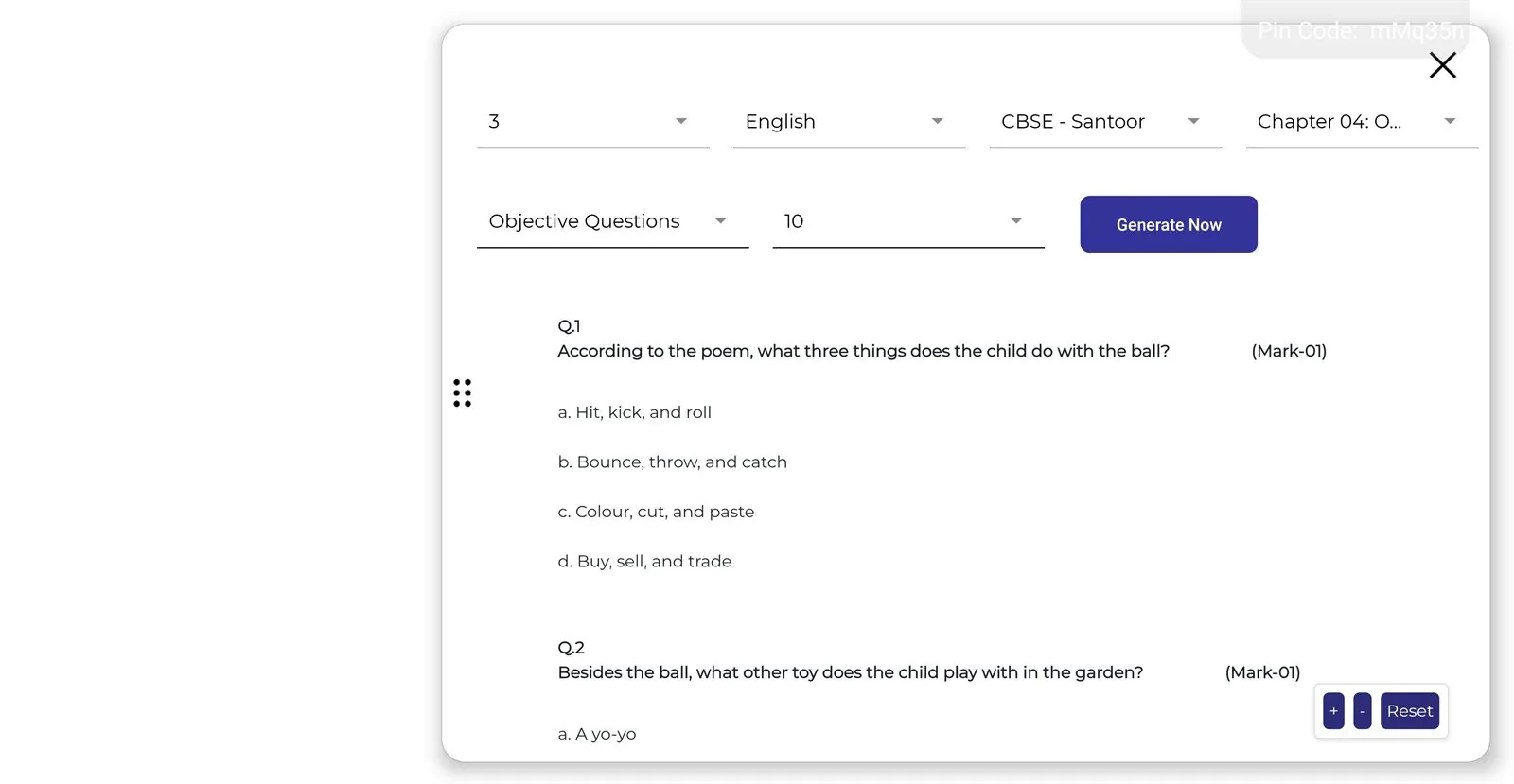 AI Question Paper Generator for curriculum-aligned school assessments