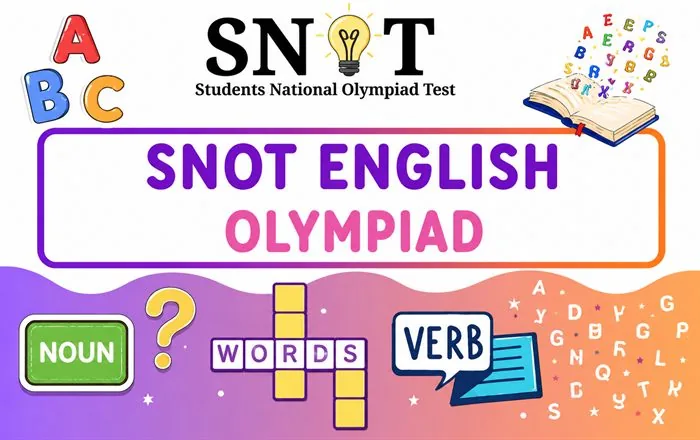 English Olympiad test for grammar and comprehension skills students