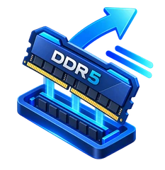 DDR5 RAM icon on a StudynLearn IFP