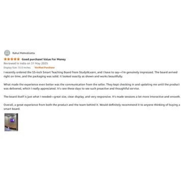 Amazon review StudynLearn interactive panel
