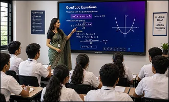 55 inch IFP for a next-gen school classroom